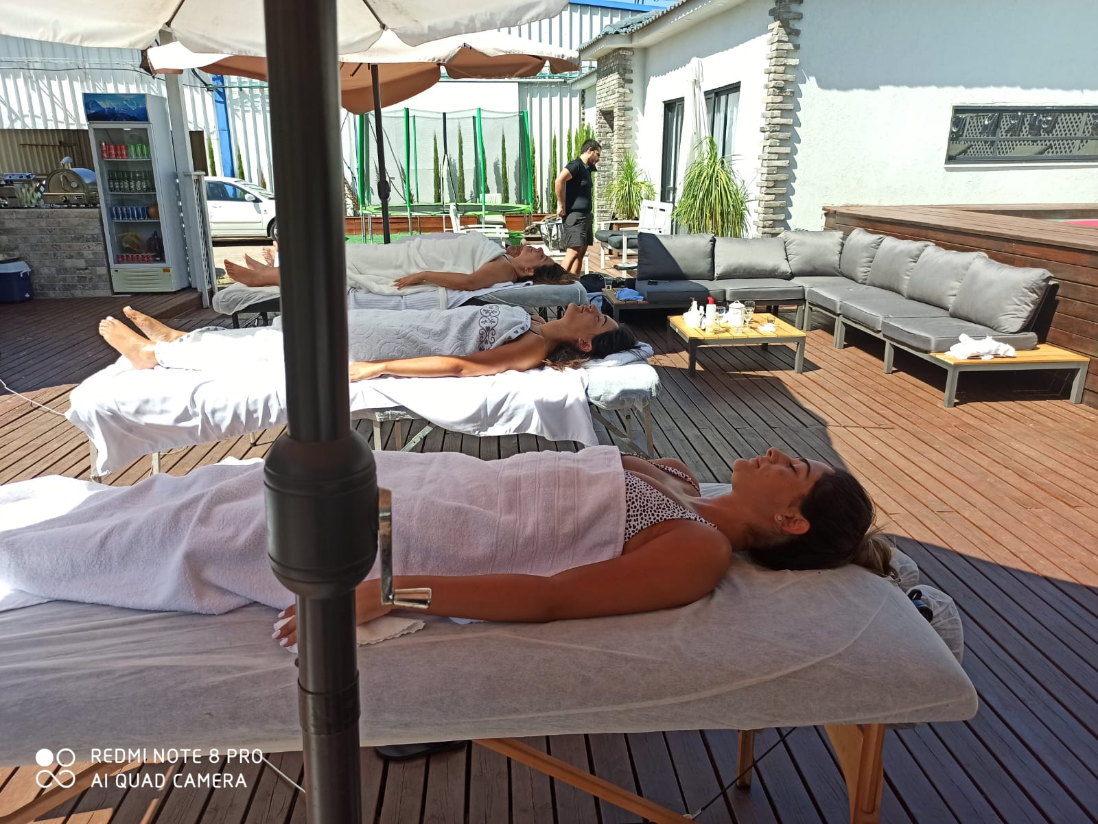 מסאז’ באירוע בוילה